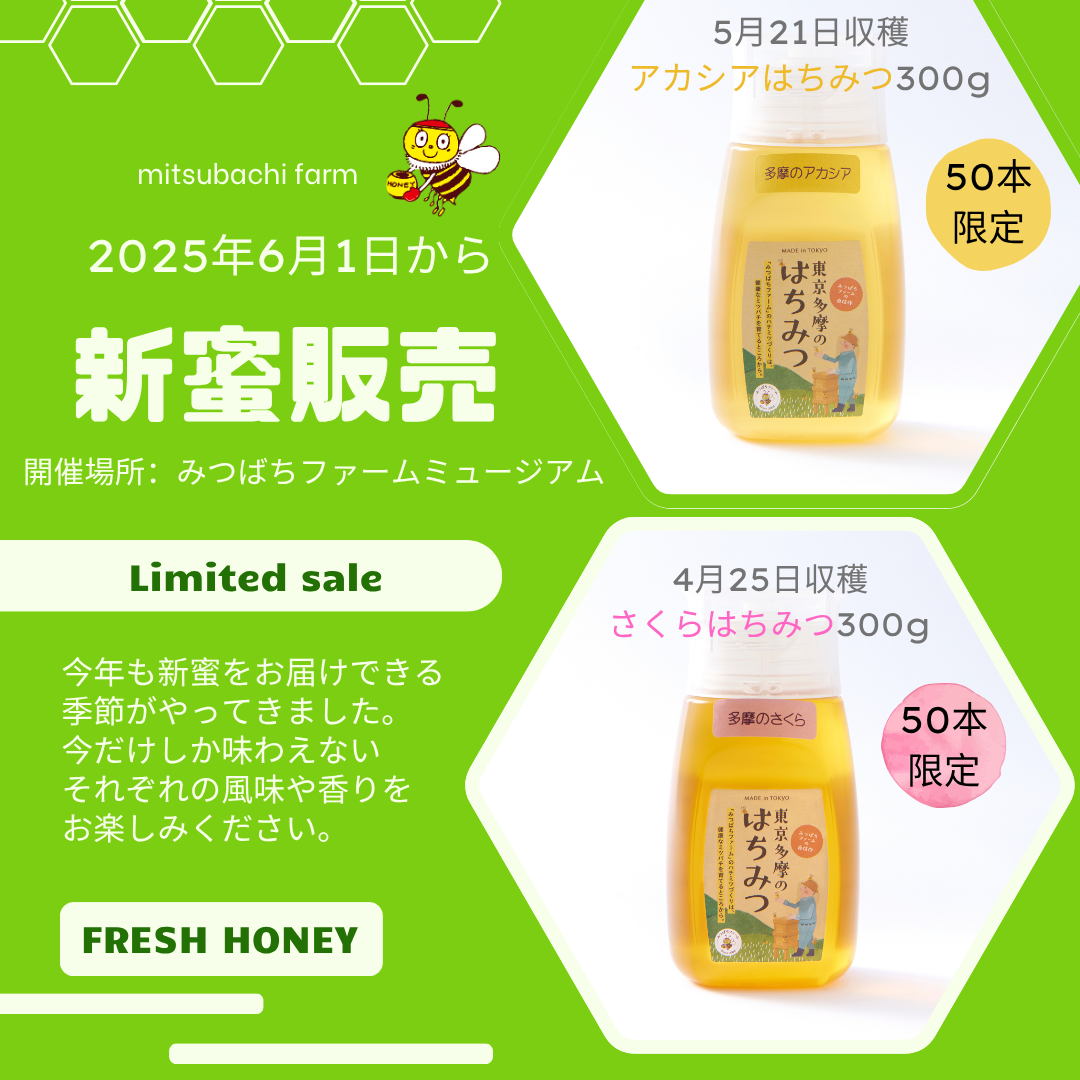 ＼新蜜販売のお知らせ／